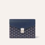 Goyard Chypre Wallet-Pouch Navy Blue - Image 2